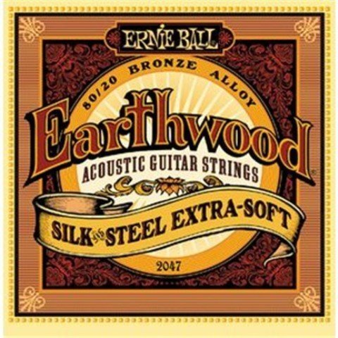 Struny ERNIE BALL 2047 Silk &amp; Steel (10-50)