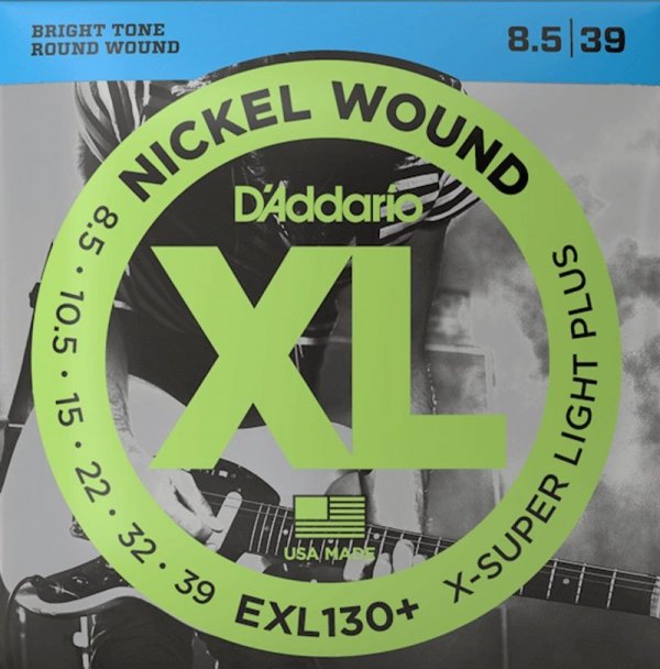 Struny D'ADDARIO XL Nickel Wound EXL130+ (08,5-39)