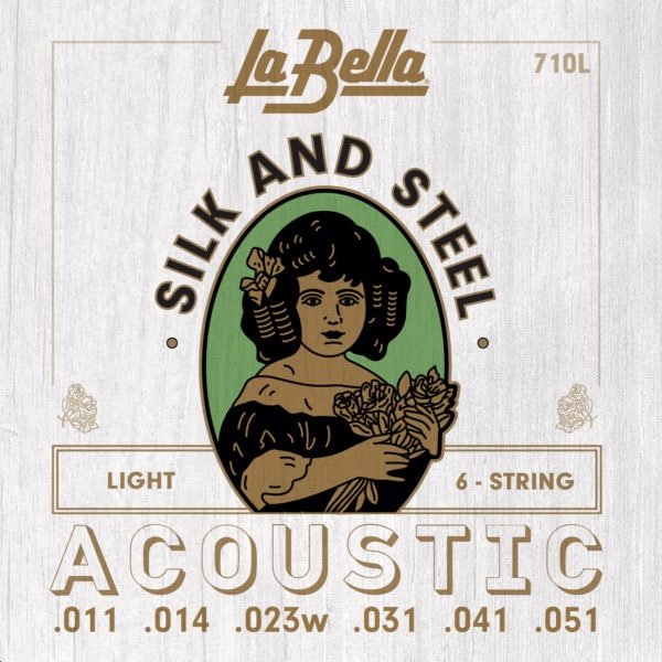 Struny LA BELLA 710L Silk &amp; Steel (11-51)