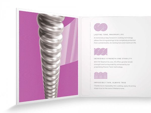 Struny D'ADDARIO XSE Nickel Wound (09,5-44)