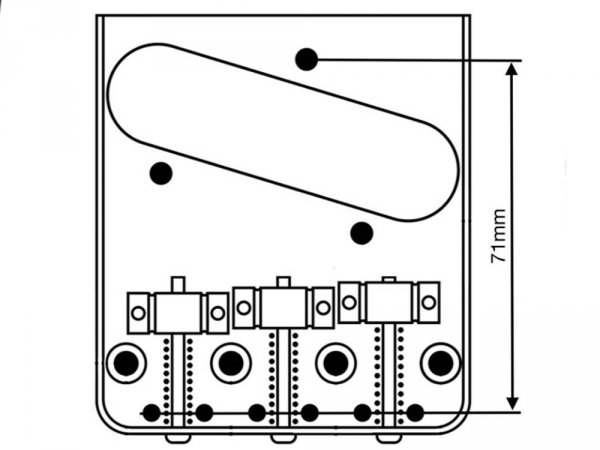 Tremolo VEGATREM VT2 TeleTrem Classic VT logo (SS)