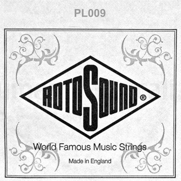 Pojedyncza struna bez owijki ROTOSOUND Roto 009