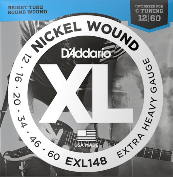 Struny D'ADDARIO XL Nickel Wound EXL148 (12-60)