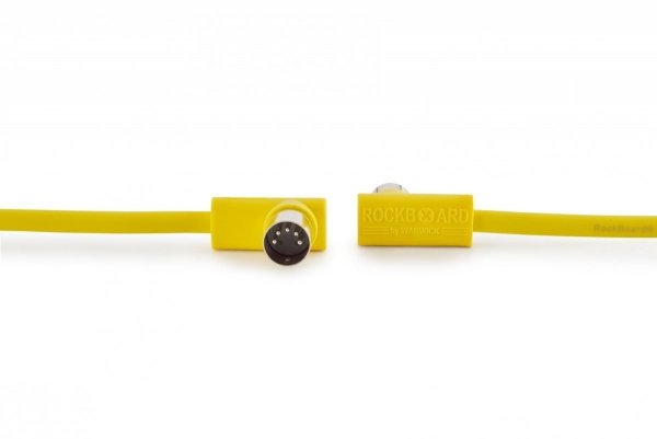 Płaski kabel MIDI ROCKBOARD Flat YE (30cm)