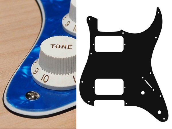 Pickguard HH BOSTON ST-332 (PBU)