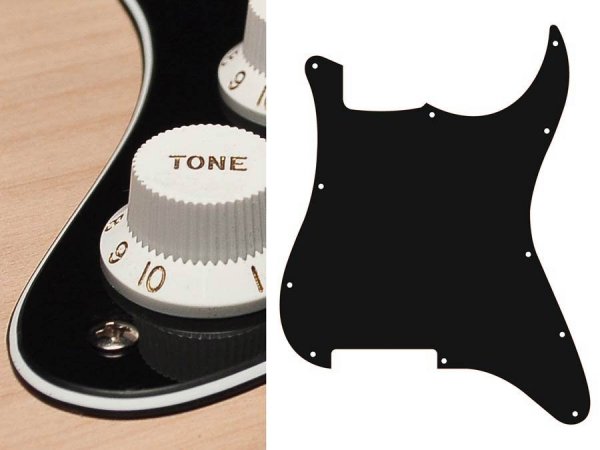 Pickguard bez otworów BOSTON ST-300 (BK)