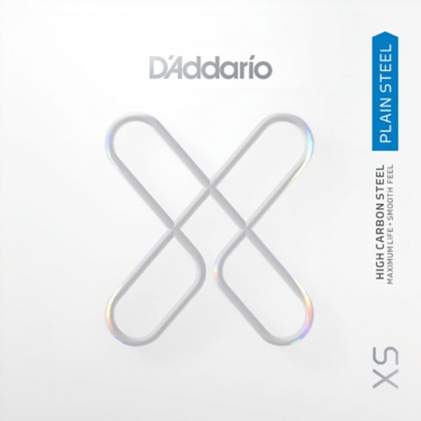 Pojedyncza struna D'ADDARIO XS Plain steel 019