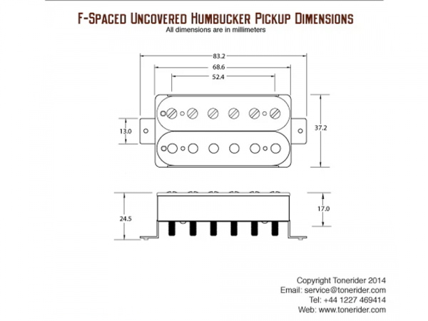 TONERIDER Octane F-spaced (N, bridge)