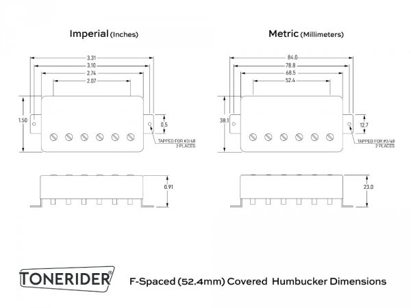 TONERIDER RockSong F-spaced (GD, bridge)