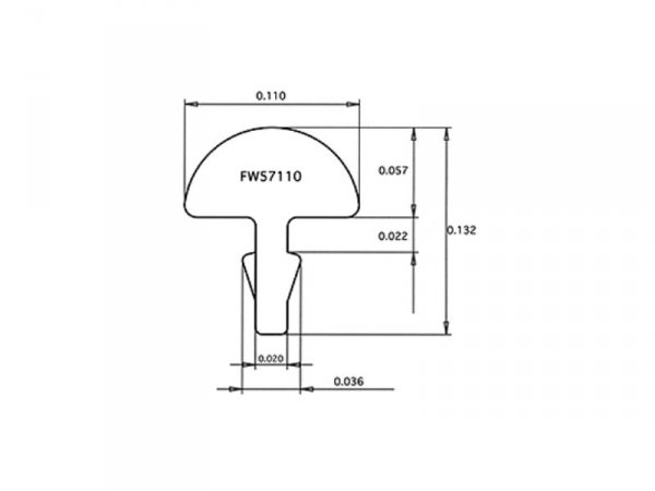 Progi JESCAR FS57110-S Stainless Steel (25szt)