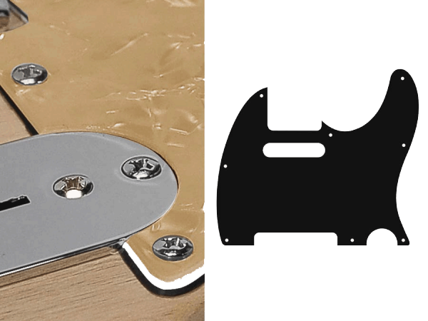 Pickguard BOSTON 62 Tele 3 warstwowy (PC)