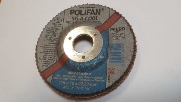 Ściernica listkowa PFC 115 A80 SG-A-COOL