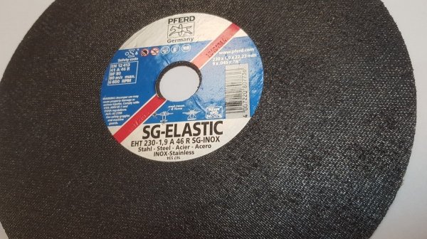 Ściernica tarczowa do cięcia EHT 230-1,9 A46 R SG-INOX SG-ELASTIC