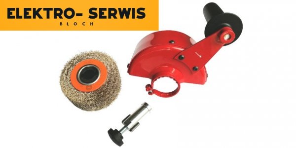 Zestaw do postarzania drewna GS05-14 ze szlifierką kątową Bosch GWS 9-125 S i akcesoriami