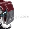 FOTEL BARBERSKI LUMBER BH-31823 WIśNIOWY