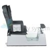FOTEL DO PEDICURE Z MASAżEM BR-2310 SZARY