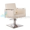 FOTEL FRYZJERSKI MILO BH-6333 KREMOWY