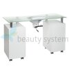 STOLIK MANICURE Z OTWOREM MONTAżOW BD-3425-1+O BIA