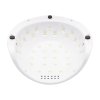 Lampa UV LED Shiny 86W biała/srebrna perła