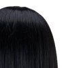 Główka treningowa z brodą fryzjerska Gabbiano WZ4 syntetyczne włosy, kolor 1H, długość 8+6