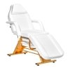 Fotel Kosmetyczny SILLON 202 gold pro biały