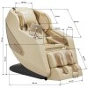 Sakura fotel masujący Comfort Plus 806 beżowy