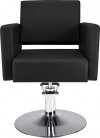 FOTEL FRYZJERSKI PREMIUM R SKAJ CZARNY (SUPER SALON)