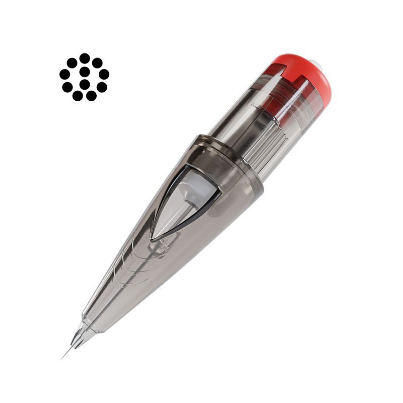 品質が Cartridge szt 10 Shader 11RS 0.25 Cartel El tatuażu do 版画