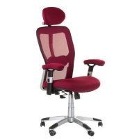 FOTEL ERGONOMICZNY CORPOCOMFORT BX-4147 CZERWONY 