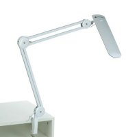 LAMPA WARSZTATOWA BSL-52 LED 12W CLIP BIAłA 