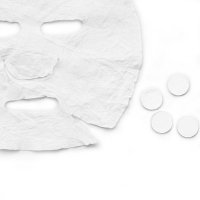 Jednorazowa maska włókninowa skompresowana 20 sztuk 