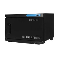 Podgrzewacz do ręczników ze sterylizatorem UV-C 16 L czarny 