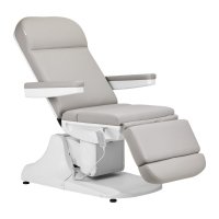 Fotel kosmetyczny elektryczny Azzurro 891 szary 