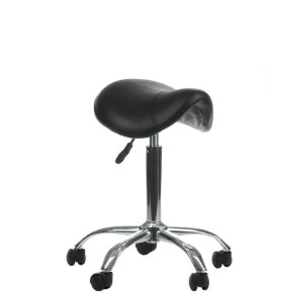 TABORET KOSMETYCZNY BD-9909 CZARNY
