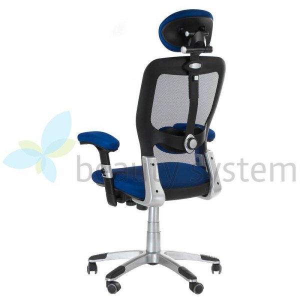 FOTEL ERGONOMICZNY CORPOCOMFORT BX-4147 NIEBIESKI