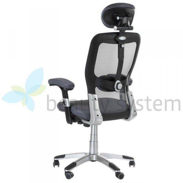 FOTEL ERGONOMICZNY CORPOCOMFORT BX-4147 SZARY