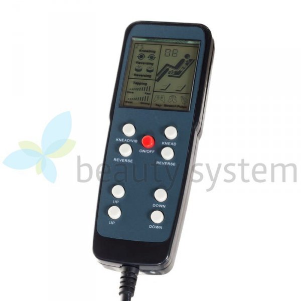 FOTEL DO PEDICURE Z MASAżEM BR-2307 CZARNY