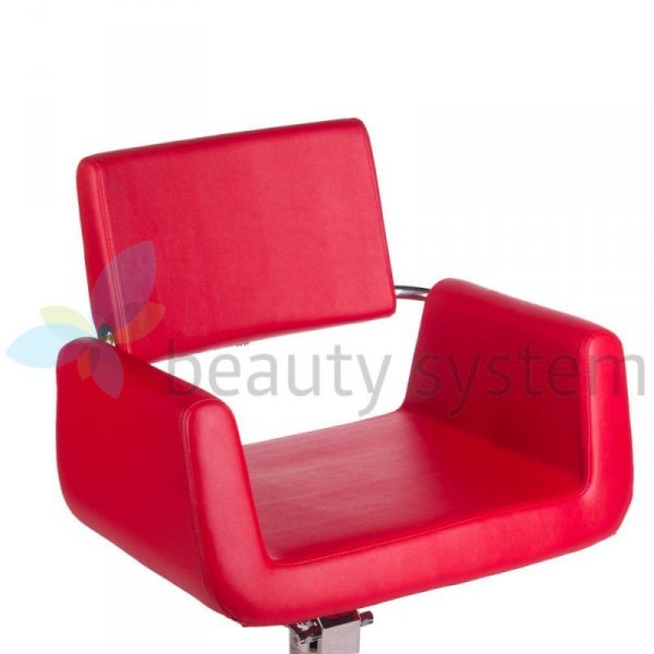 FOTEL FRYZJERSKI VITO BH-6971 CZERWONY