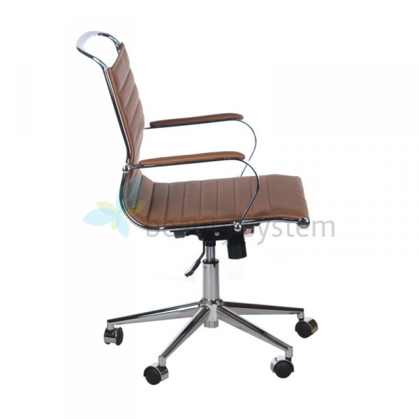 FOTEL BIUROWY CORPOCOMFORT OF-600 BRąZOWY