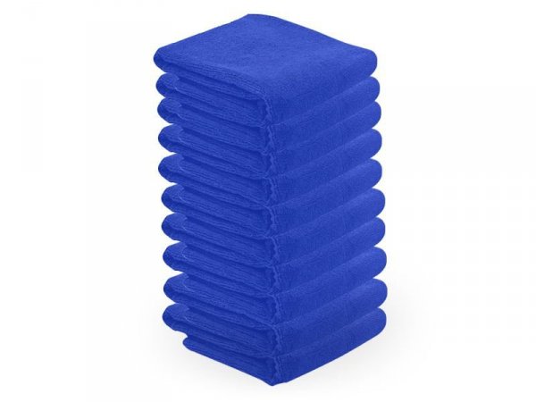 Ręcznik z microfibry 73 x 40 cm 10 szt. niebieski