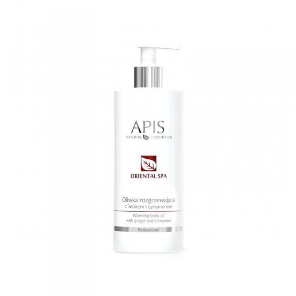 Apis oriental spa oliwka rozgrzewająca z imbirem i cynamonem 500 ml