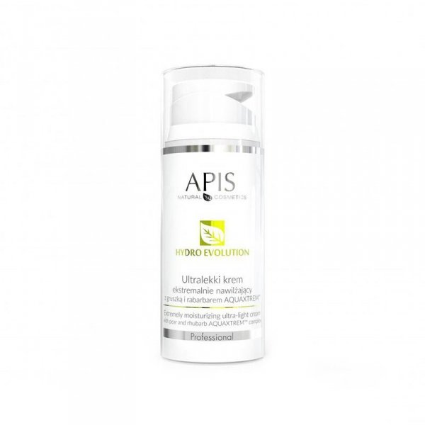 Apis hydro evolution ultralekki krem ekstremalnie nawilżający z gruszką i rabarbarem aquaxtrem™ 100 ml