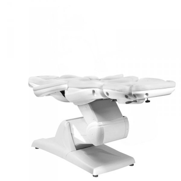 Fotel kosmetyczny elektr. Azzurro 870 3 siln. biały