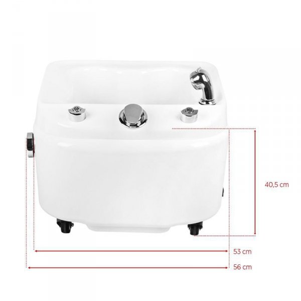 Brodzik Azzurro do pedicure z hydromasażem A023
