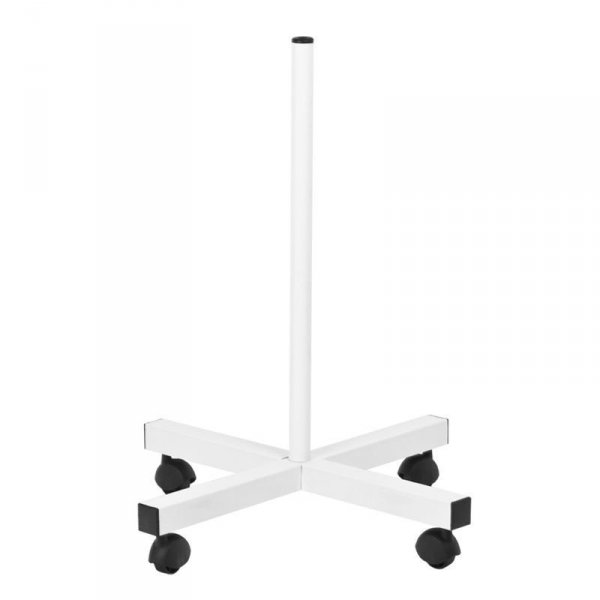 Lampa lupa S4 + statyw biała