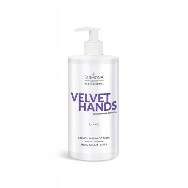 Farmona velvet hands kremo-maska do dłoni 500 ml