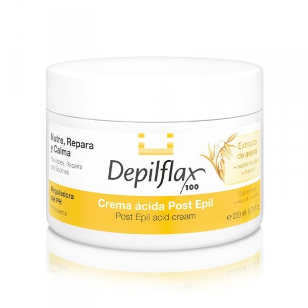 Depilflax 100 krem z kwasem glikolowym po depilacji 200 ml