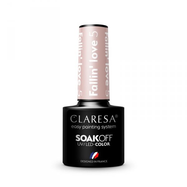 CLARESA Lakier hybrydowy FALLIN&quot;&quot;LOVE 5 -5g