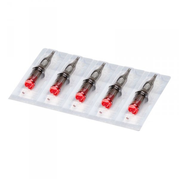 Cartridge do tatuażu El Cartel V2 - 3 InRow 0.30 3RLX Long Taper 10 szt.