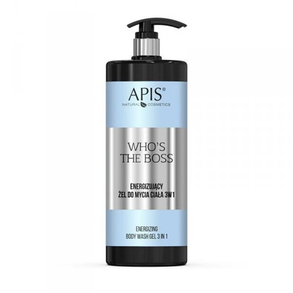 Apis who&quot;s the boss energizujący żel do mycia ciała 3w1 1l